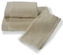 Mały ręcznik MICRO COTTON 30x50cm Jasnobeżowy