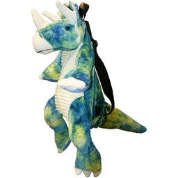 Great Gizmos Triceratops Dinosaur Children Backpack, Blue, 46