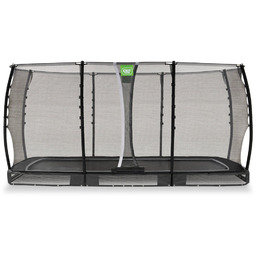 Trampolina naziemna Allure Classic 244x427cm czarna Exit