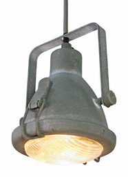 Reflektorowa lampa wisząca TOBRUK AZ1585 Azzardo retro szary