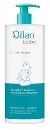 OILLAN Baby Żel 3w1 do kąpieli, mycia ciała