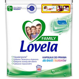 LOVELA Kapsułki do prania Family - 48 szt.
