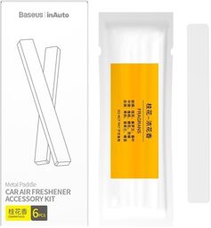 Wkład do zapachu odświeżacza powietrza Baseus Metal Paddle