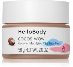 HelloBody COCOS WOW Coconut Mattifying Clay Face Mask