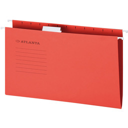 Teczki zawieszane A4, czerwone, 25 szt.