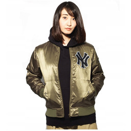 Kurtka bejsbolówka Majestic New York Yankees L