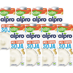 Napój ALPRO Sojowy Bez Cukru 1L (8szt)