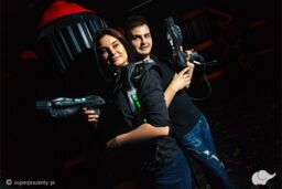 Paintball laserowy dla dwojga - Kraków