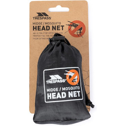 Trespass Siatka na głowę Midge, czarna, jeden rozmiar,