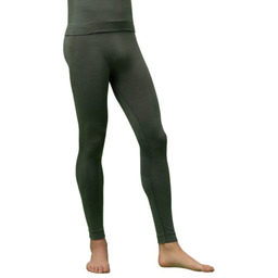 Luigi di Focenza Legginsy z wełną MERINO, termoaktywne,