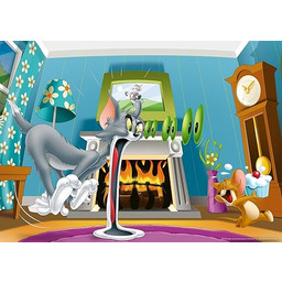 Ravensburger - Puzzle Tom & Jerry, kolekcja gigantyczna