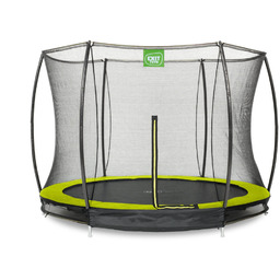 Trampolina naziemna Silhouette ø305cm z siatką zabezpieczającą zielona