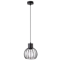 Lampa wisząca LUTO KOŁO czarna