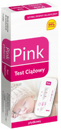 Hydrex Diagnostics Test ciążowy płytkowy Pink (25 mlU/ml)
