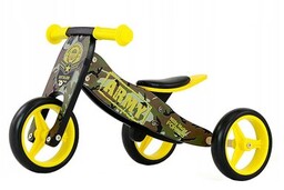MILLY MALLY Rowerek biegowy Jake 2w1 Army