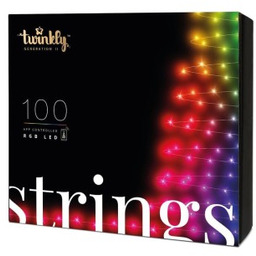 Twinkly Inteligentne lampki choinkowe 100 RGB 8m