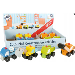 Pojazdy Budowlane Drewniane Betoniarka Walec Kopar