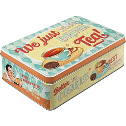 Nostalgic-Art Retro puszka płaska, 2,5 l, Tea &
