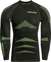 Koszulka termoaktywna FreeNord EnergyTech Long Sleeve - Black/Green