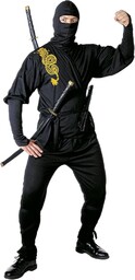 W WIDMANN MILANO Party Fashion - Kostium ninja,