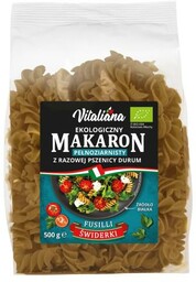 MAKARON (SEMOLINOWY RAZOWY) FUSILLI BIO 500 G VITALIANA