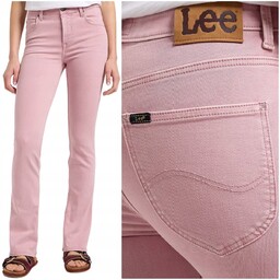 Lee BREESE BOOT Soft Mauve rozszerzane damskie spodnie
