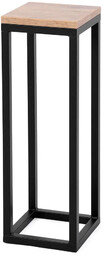 Elior Industrialny metalowy stojak na kwiaty 60 cm