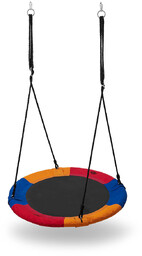 Nils Camp Huśtawka Bocianie gniazdo 90cm NB5003 blue-red-orange