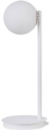 Lampa biurkowa stołowa nocna GAMA LAMPKA biały 50202