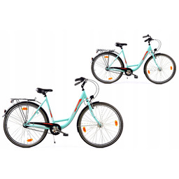Rower Miejski Simplex Silas 7B Nexus turkus r.21'