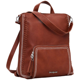 Desigual 25sakp21 BACK_TRAMA PRETORIA Kobieta, Wielbłąd, Taille unique,