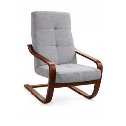 Fotel Finka |stelaż drewniany |do salonu| bujany