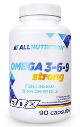 ALLNUTRITION Omega 3-6-9 Strong, 90 kaps.