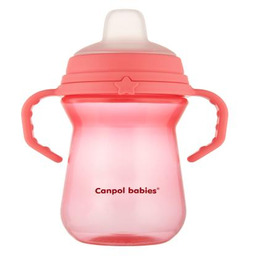 CANPOL BABIES Kubek niekapek z miękkim ustnikiem FirstCup