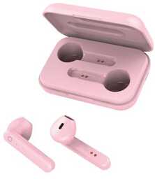 Forever TWE-110 Douszne Bluetooth 5.1 Różowy Słuchawki bezprzewodowe
