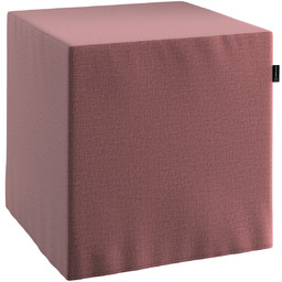 Pokrowiec na puf kostkę, jasna śliwka - welwet,