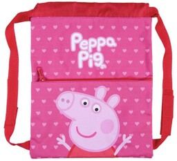 Plecak worek na obuwie dla dzieci Świnka Peppa