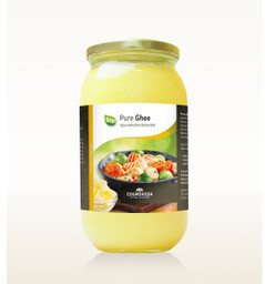 Masło klarowane Ghee ORGANICZNE 900g Cosmoveda