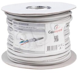 GEMBIRD Kabel sieciowy FPC-5004E-SO/100C (F/FTP; 100m; kat. 5e;