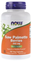 Saw Palmetto Berries (Palma Sabałowa) 550 mg, Now