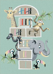 Dywan dziecięcy FD Funky Top Tom miętowy