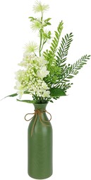 Flair Flower Sztuczne kwiaty aranżacja hortensji czarodziejski orzech