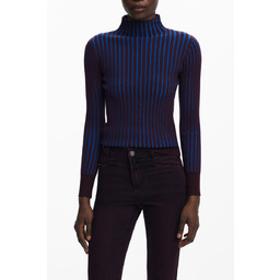 Brązowy sweter damski Desigual