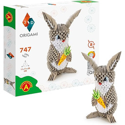 Origami 3D 501833-3D origami zajączek - piękna rzeźba