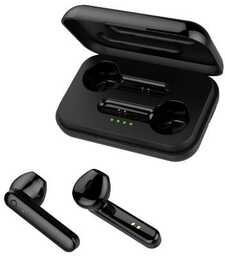 Forever TWE-110 Douszne Bluetooth 5.1 Czarny Słuchawki bezprzewodowe