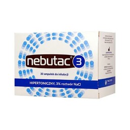 Nebutac 3 - hipertoniczny, 3% roztwór NaCl