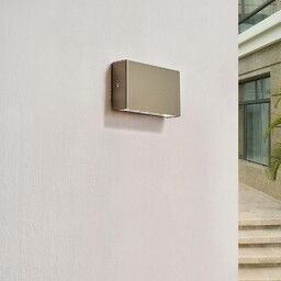 Arcchio kinkiet zewnętrzny LED Karline, 530 lm, stal
