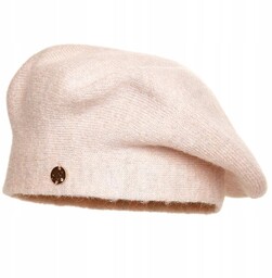 Beret damski MIRIAM Pudrowy róż