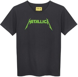 Koszulka Amplified Kids Metallica Neon