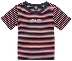 koszulka SANTA CRUZ - Strip Logo Emb T-Shirt